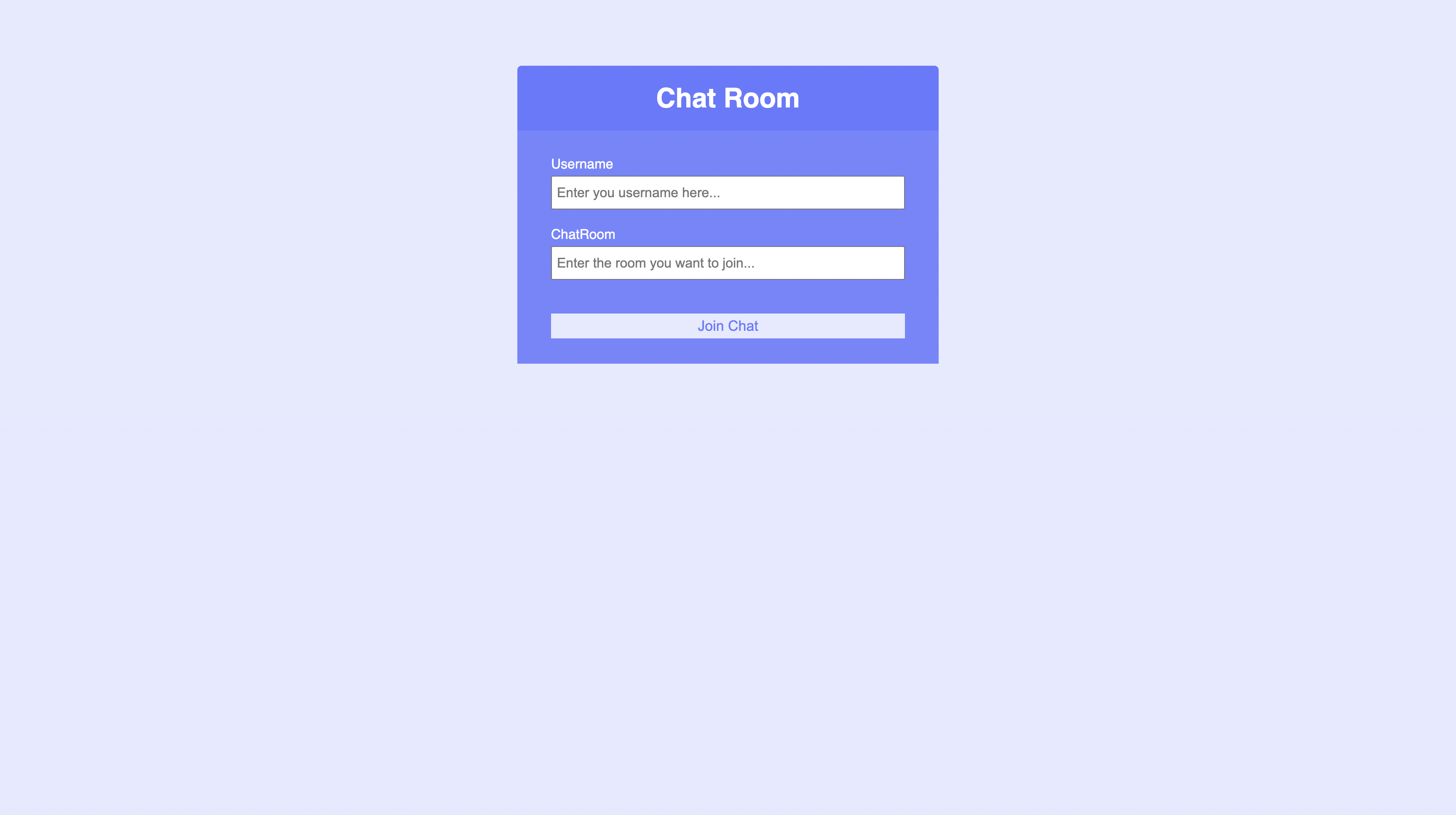 Langing Page